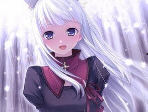 国产白发动漫少女视频网站,探寻东方美学的独特魅力